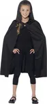 Smiffys Dětský plášť s kapucí černý