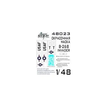 Plastikový model 1/48 B-26B-50 Invader Painting Mask (ICM)