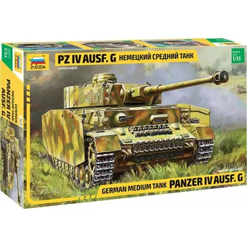 Plastikový model Zvezda Panzer IV Ausf.G 1:35