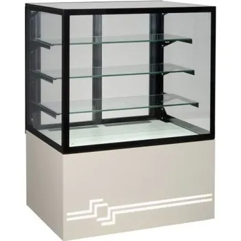 Vinotéka Vitrína chladící obslužná Cube II, ventilační, 60 cm, cukrářská