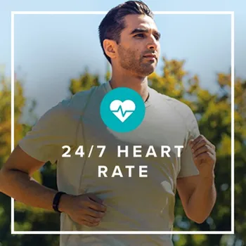 Senzor srdečního tepu 24/7 Fitbit Inspire HR