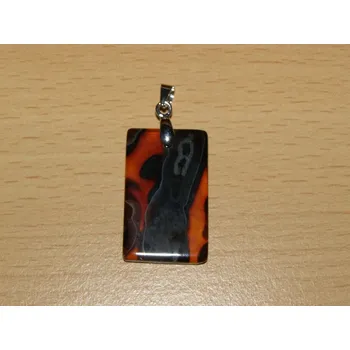 Drahý kámen Achát - Přívěsek - kpa28