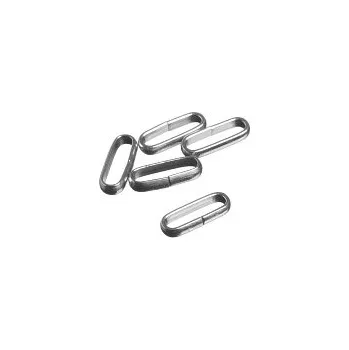 Kroužky z nerezové oceli, 10x3,5 mm (10 ks)