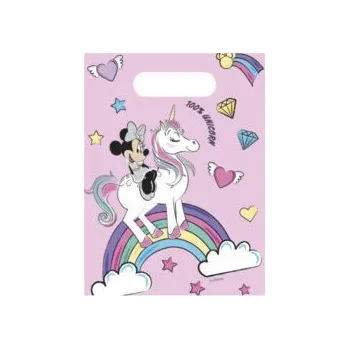 Dárková taška Minnie Jednorožec dárkové tašky 6 ks