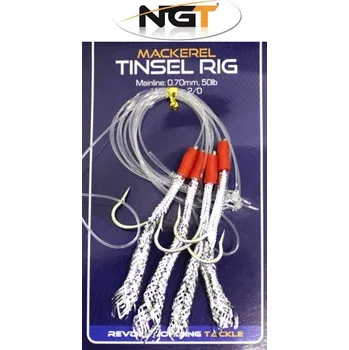 Rybářský háček NGT mořský návazec Mackerel Tinsel Rig 5