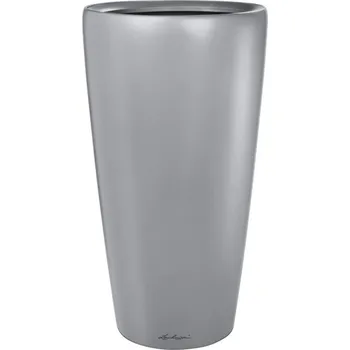Květináč Lechuza Rondo 32 obal stříbrná