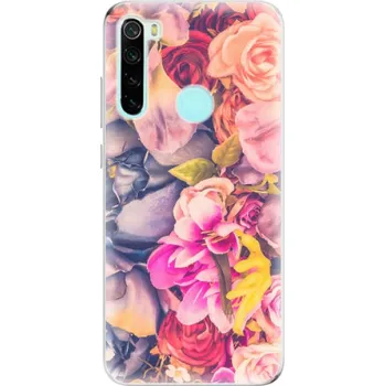 Pouzdro na mobilní telefon Odolné silikonové pouzdro iSaprio - Beauty Flowers - Xiaomi Redmi Note 8