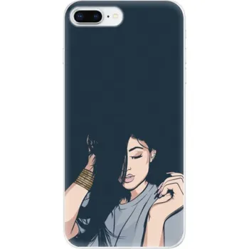 Pouzdro na mobilní telefon Odolné silikonové pouzdro iSaprio - Swag Girl - iPhone 8 Plus