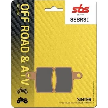 Brzda pro motocykl SBS Friction - Dánsko 896RSI závodní brzdové destičky SBS
