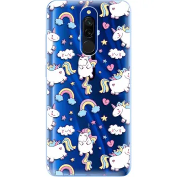Pouzdro na mobilní telefon Odolné silikonové pouzdro iSaprio - Unicorn pattern 02 - Xiaomi Redmi 8