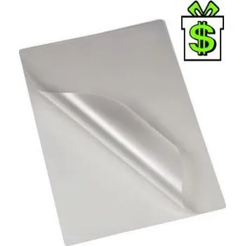 Laminovací fólie Laminovací fólie A4 průhledné kapsy čirá pouzdra 100 ks na laminování, průhledná transparentní kapsa do laminovačky