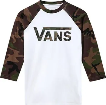 Chlapecké tričko VANS Classic White/Camo M