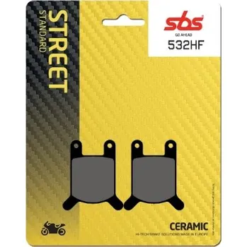 Motodíl SBS Friction - Dánsko 532HF keramické brzdové destičky SBS pro motocykly