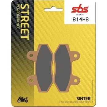 Brzda pro motocykl SBS Friction - Dánsko 814HS sintrované brzdové destičky SBS