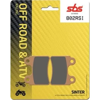 Brzda pro motocykl SBS Friction - Dánsko 802RSI závodní brzdové destičky SBS