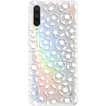 Pouzdro na mobilní telefon Odolné silikonové pouzdro iSaprio - Football pattern - white - Xiaomi Mi A3