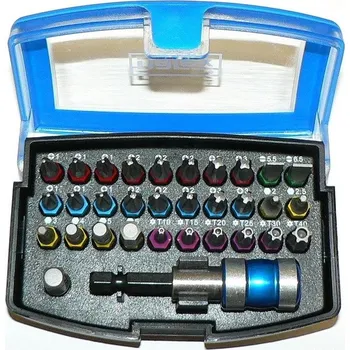 Bit 32-dílná sada bitů Narex 1/4" s magnetickým adaptérem (443001474)