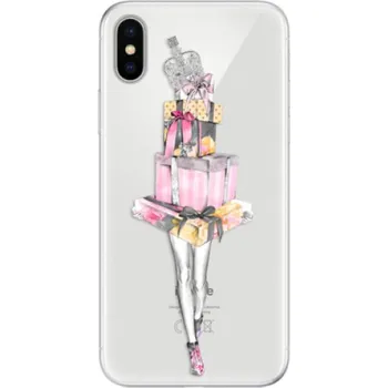 Pouzdro na mobilní telefon Silikonové pouzdro iSaprio - Queen of Shopping - iPhone X