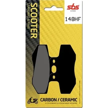 Motodíl SBS Friction - Dánsko 148HF keramické brzdové destičky SBS pro motocykly