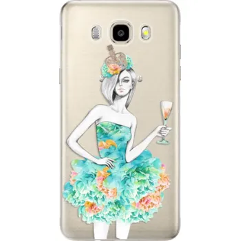 Pouzdro na mobilní telefon Odolné silikonové pouzdro iSaprio - Queen of Parties - Samsung Galaxy J5 2016