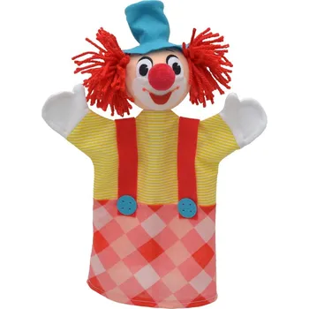 maňásek Maňásek na ruku - Klaun Hugo (30 cm)