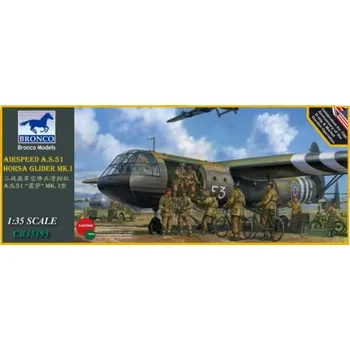 Plastikový model Bronco 1/35 Airspeed A.S.51 Horsa Glider Mk.I