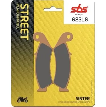 Brzda pro motocykl SBS Friction - Dánsko 623LS sintrované brzdové destičky SBS