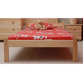 Postel ImportWorld Dřevěná postel Antonín 90x200 + rošt ZDARMA - borovice