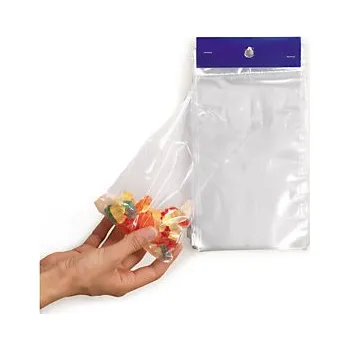 Obalový materiál Ploché sáčky 350x450mm, ve svazku, s perforací, materiál LDPE, tloušťka 20µm | RAJA - Balení po 1 ks