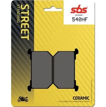 Brzda pro motocykl SBS Friction - Dánsko 540HF keramické brzdové destičky SBS pro motocykly