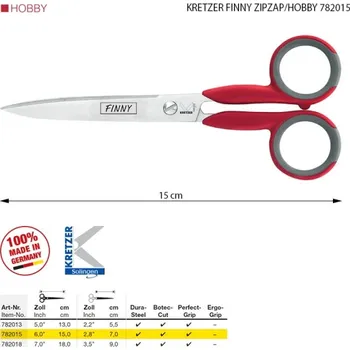 Krejčovské nůžky krejčovské nůžky Solingen ZIPZAP 15cm