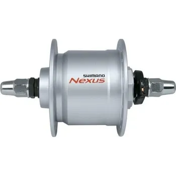 Shimano náboj DH-C3000 6V/3W 36 pevná osa (stříbrná)