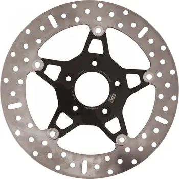 Brzda pro motocykl EBC - Brakes Brzdový kotouč EBC FSD004BLK černá/chrom