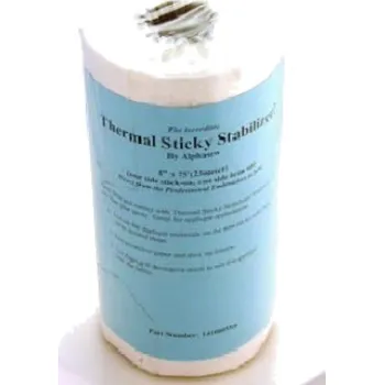 Textilní nažehlovací páska Nažehlovací podkladový materiál, bílý 30cm x 22m