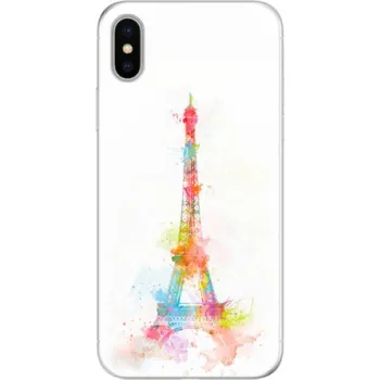 Pouzdro na mobilní telefon Silikonové pouzdro iSaprio - Eiffel Tower - iPhone X