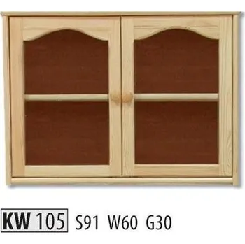 Nábytek ImportWorld Kredenc Grover masiv v60 x š91 x h30 cm (Barva dřeva: Dub)