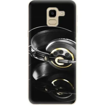 Telefonní příslušenství Odolné silikonové pouzdro iSaprio - Headphones 02 - Samsung Galaxy J6