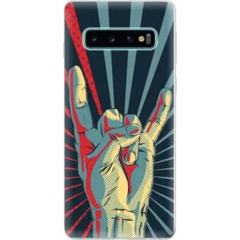 Odolné silikonové pouzdro iSaprio - Rock - Samsung Galaxy S10