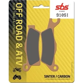 Brzda pro motocykl SBS Friction - Dánsko 910SI sintrované off-road brzdové destičky SBS
