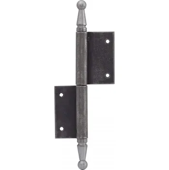 pant Dveřní závěs s ozdobnou hlavou,160 x 250 mm, ocel surová | Dveře a&nbsp;dveřní příslušenství Dveřní panty, Dveřní závěsy Dveřní závěsy zasekávací