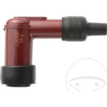 Zapalovací a žhavicí svíčka NGK - Japonsko Koncovka zapalovací svíčky NGK LB05E-R červená