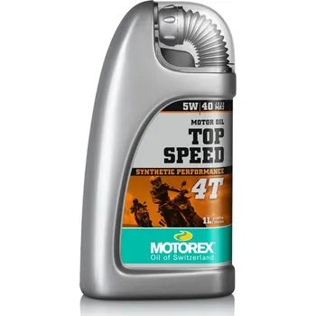 Motorový olej MOTOREX - Švýcarsko Motorex TOP SPEED 4T 5W/40 1L