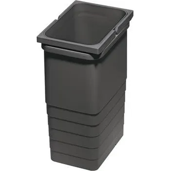 Odpadkový koš NINKA odpadkový koš 21 litrů tmavě šedý