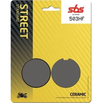 Brzda pro motocykl SBS Friction - Dánsko 503HF keramické brzdové destičky SBS pro motocykly
