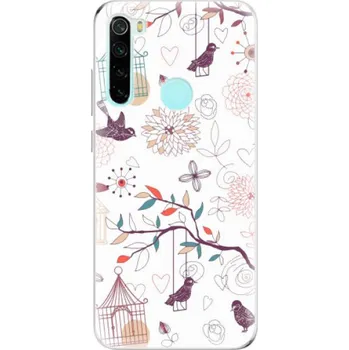 Odolné silikonové pouzdro iSaprio - Birds - Xiaomi Redmi Note 8