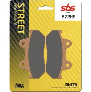 Brzda pro motocykl SBS Friction - Dánsko 572HS sintrované brzdové destičky SBS