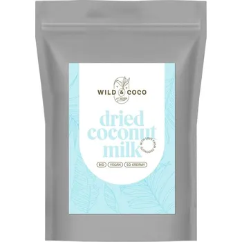Přisada na vaření a pečení Wild & Coco Bio Sušené kokosové mléko 300 g