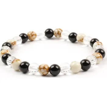 Náramek Moni dámský náramek howlit onyx křišťál