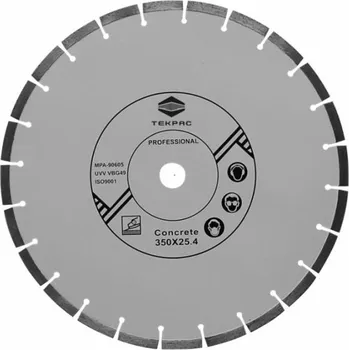 Řezný kotouč TEKPAC Diamantový řezný kotouč 500mm "beton"