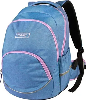 Školní batoh Studentský batoh Target Světle modrý